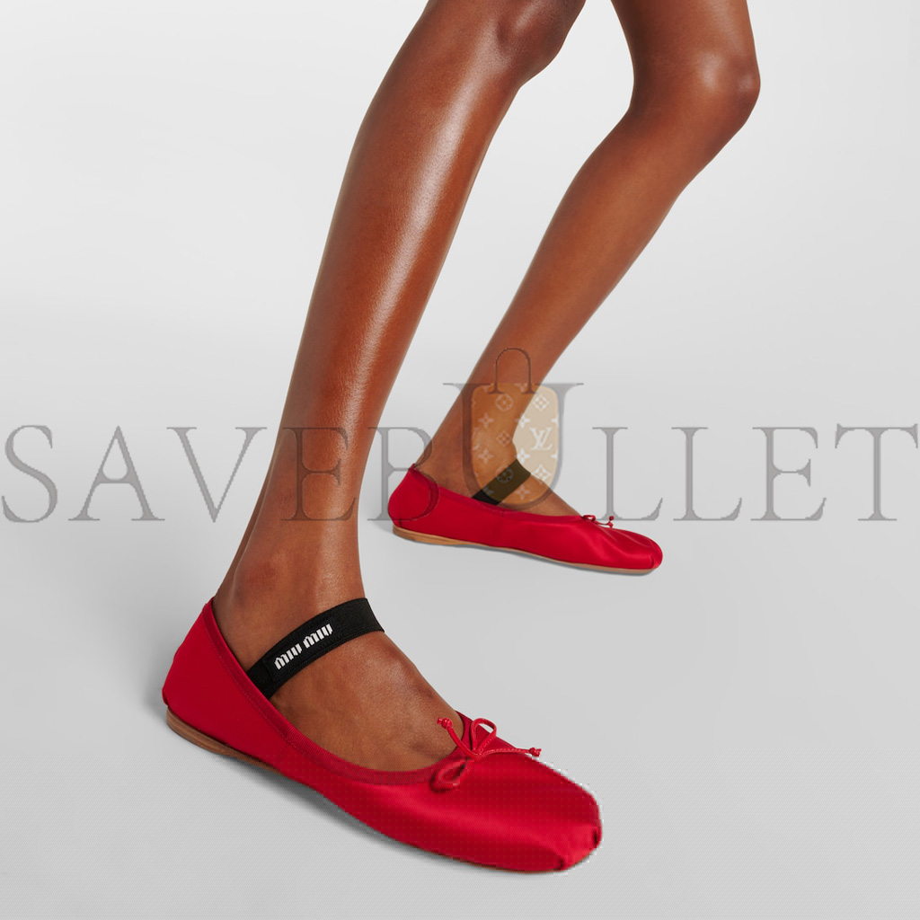 M1v M1v satin ballet flats 5f794d